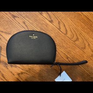 Kate Spade Black Larchmont Avenue Wristlet